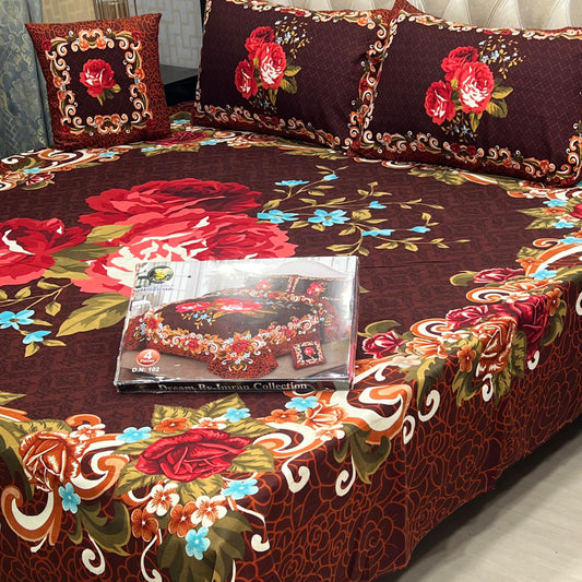 Crystal Cotton Bedsheet