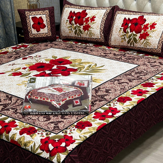Crystal Cotton Bedsheet